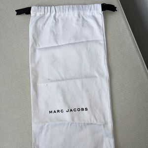 Marc Jacobs dust bag, cotton, 16.5 in x 8 in